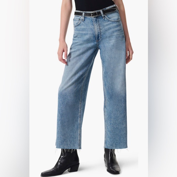 rag & bone Denim - rag & bone Andi high rise Flare Wide Leg ankle length Jeans